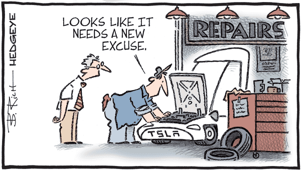 Cartoon of the Day - 06.10.2025 Tesla cartoon