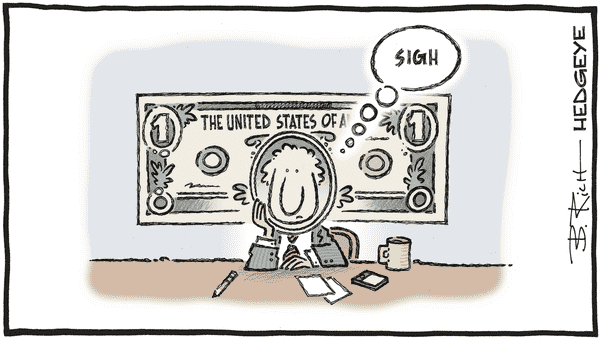 Cartoon of the Day - 06.13.2025 weak dollar cartoon