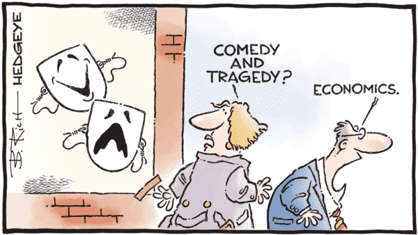 Macro Monday: Tech Stocks in Focus—and Navigating the Macro Shift - 02.27.2019 economic Greek masks cartoon  1 