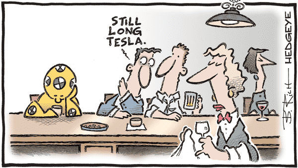 Cartoon of the Day - 07.29.2025 TESLA cartoon