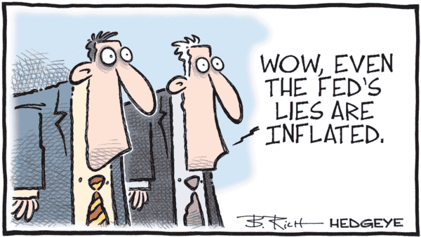 Lacalle: Central Banks Do Not Prevent Financial Crises or Control Inflation - 06.13.2024 Fed inflated lies cartoon