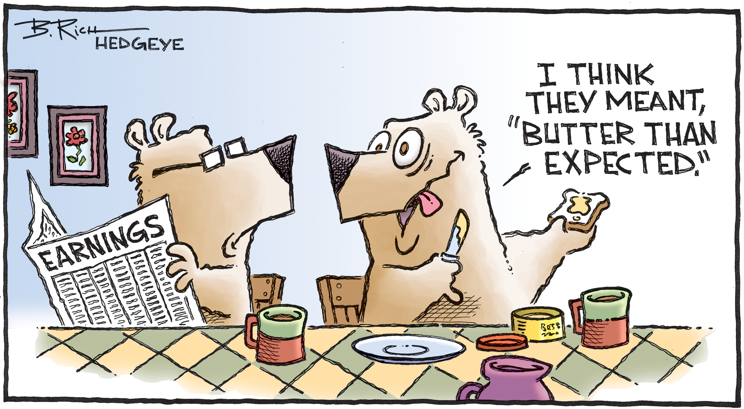 Cartoon of the Day Buttered Up