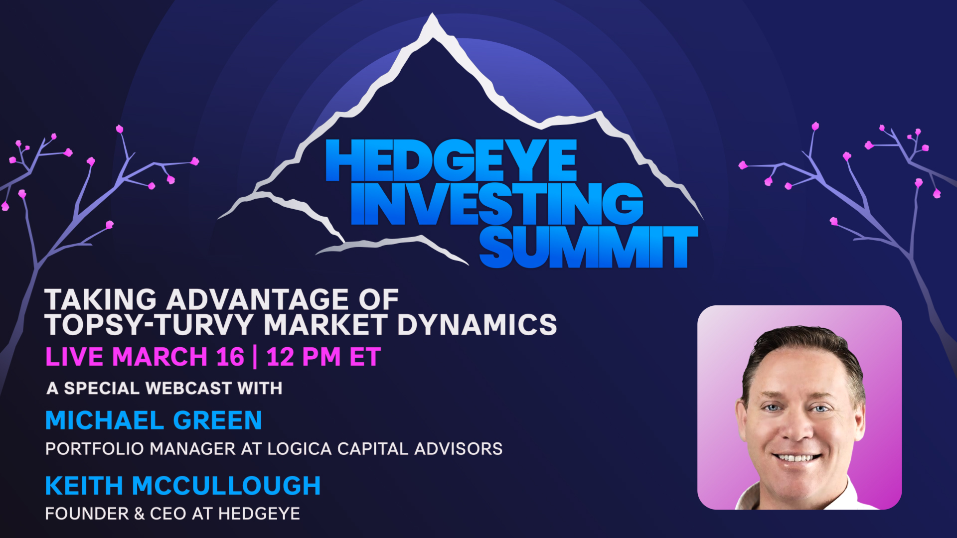 Michael Green Taking Advantage Of TopsyTurvy Market Dynamics (Hedge